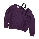 TAKAHIROMIYASHITATheSoloist drop shoulder crewneck sweat shirt - purple 1