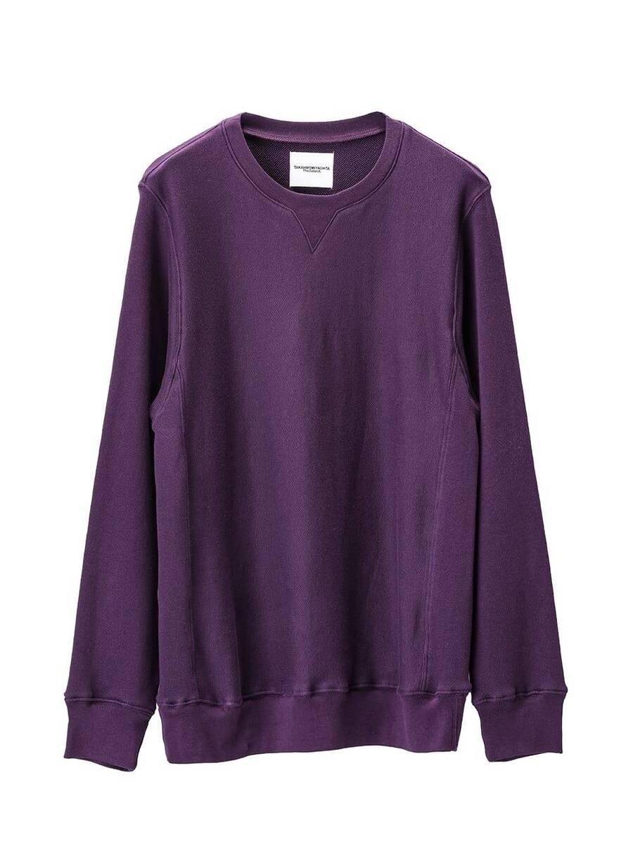 TAKAHIROMIYASHITATheSoloist crewneck sweat shirt - purple - 画像1枚目