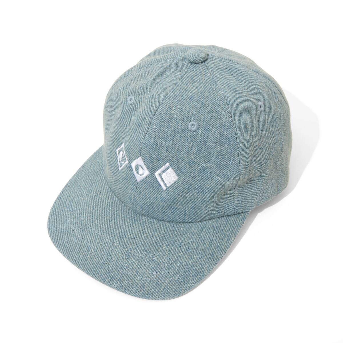 CITY COUNTRY CITY Embroidered Logo Denim Cap CITY COUNTRY CITY -light blue 1