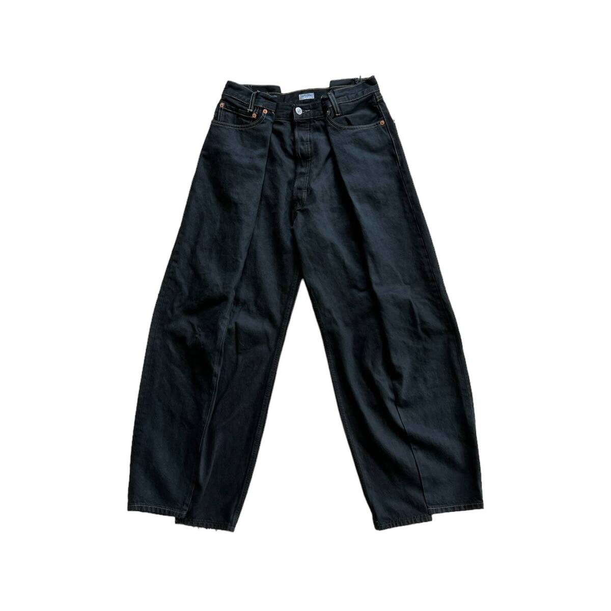 OLDPARK 4 tuck jeans black - フリーストレイン のアイテム OLDPARK 4 tuck jeans black - フリーストレイン のアイテム