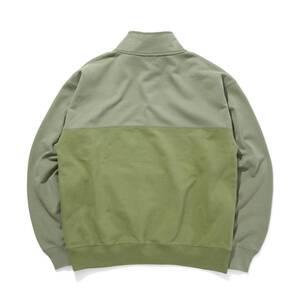 CITY COUNTRY CITY half button cotton sweat shirts -od - 画像3枚目