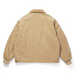 CITY COUNTRY CITY canvas zip up jacket -coffee 3
