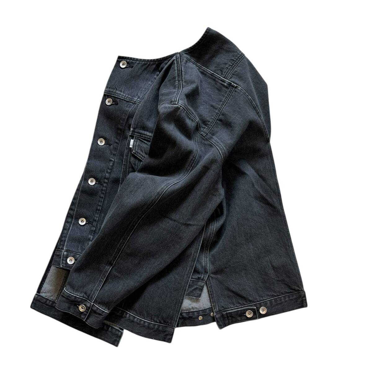 OLDPARK layered denim jacket - 画像5枚目