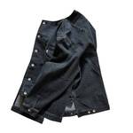 OLDPARK layered denim jacket 5