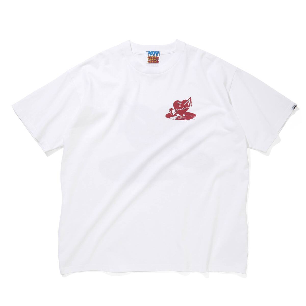 CITY COUNTRY CITY cotton S/S T-shirts life is something special - 画像3枚目
