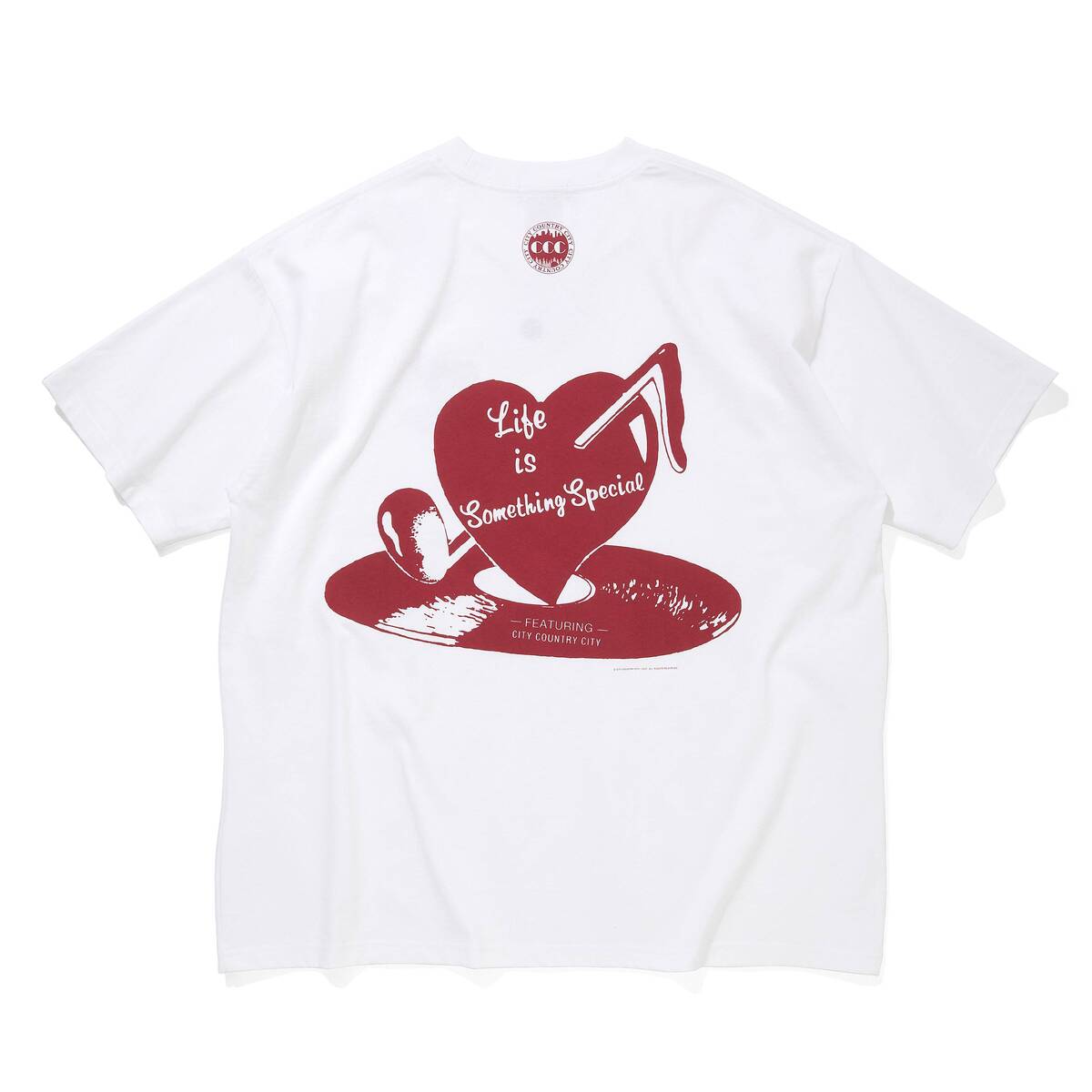CITY COUNTRY CITY cotton S/S T-shirts life is something special 1