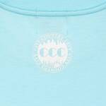 CITY COUNTRY CITY embroidered logo cotton L/S T-shirts cccc -blue 4