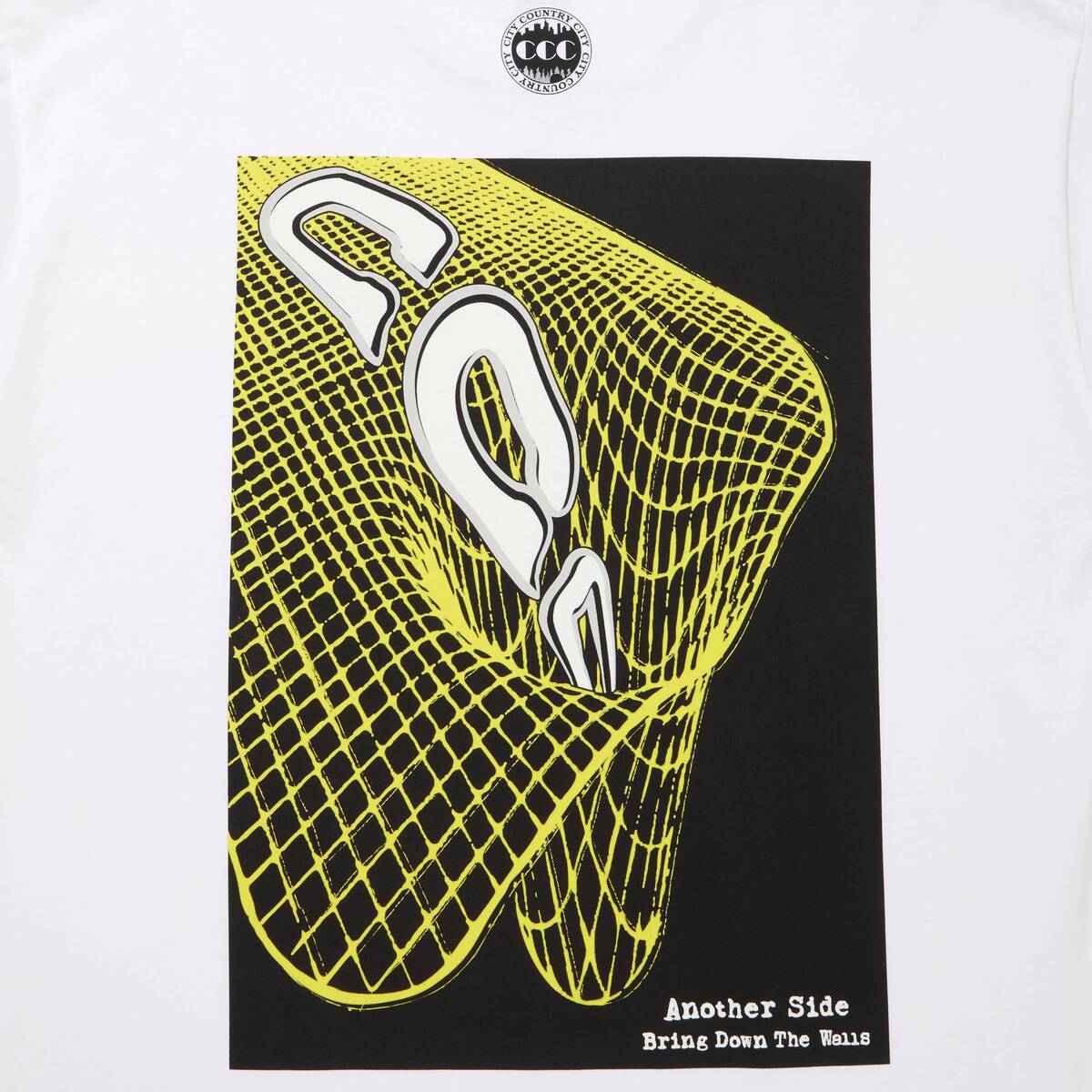 CITY COUNTRY CITY cotton L/S T-shirts Another Side -white - 画像2枚目
