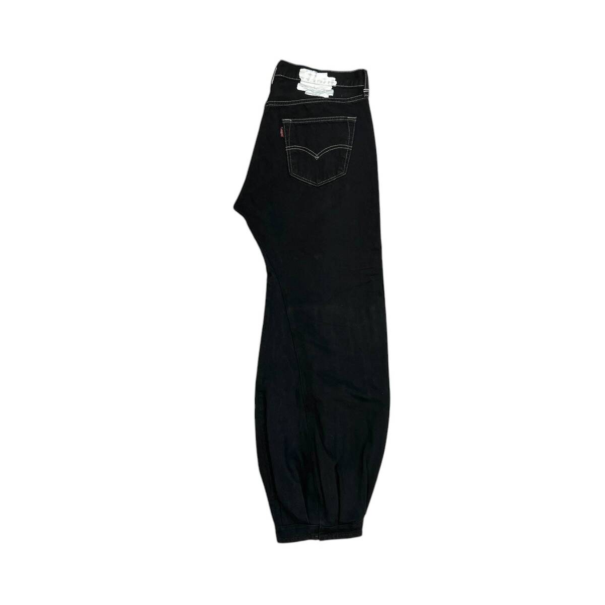 OLDPARK ALA jeans black -XL - 画像3枚目