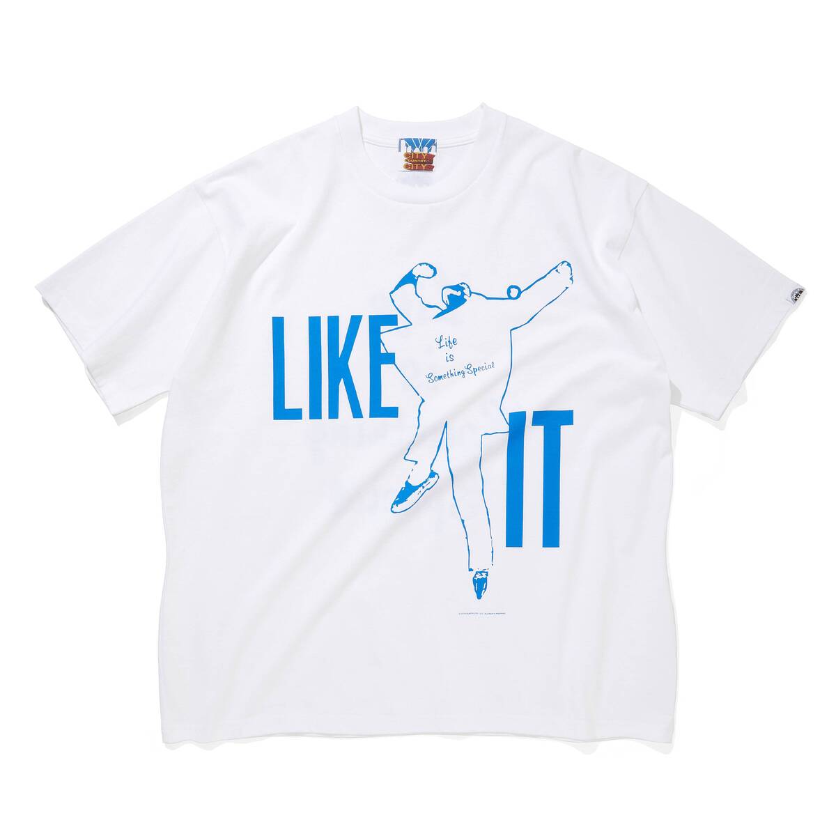 CITY COUNTRY CITY cotton S/S T-shirts like it -white 1
