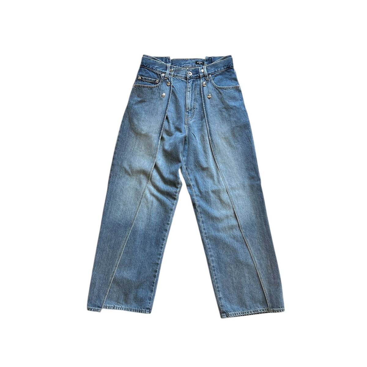 OLDPARK wrap jeans blue - フリーストレイン のアイテム