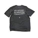 TODAY edition "IMAGINE" S/S tee -charcoal 2