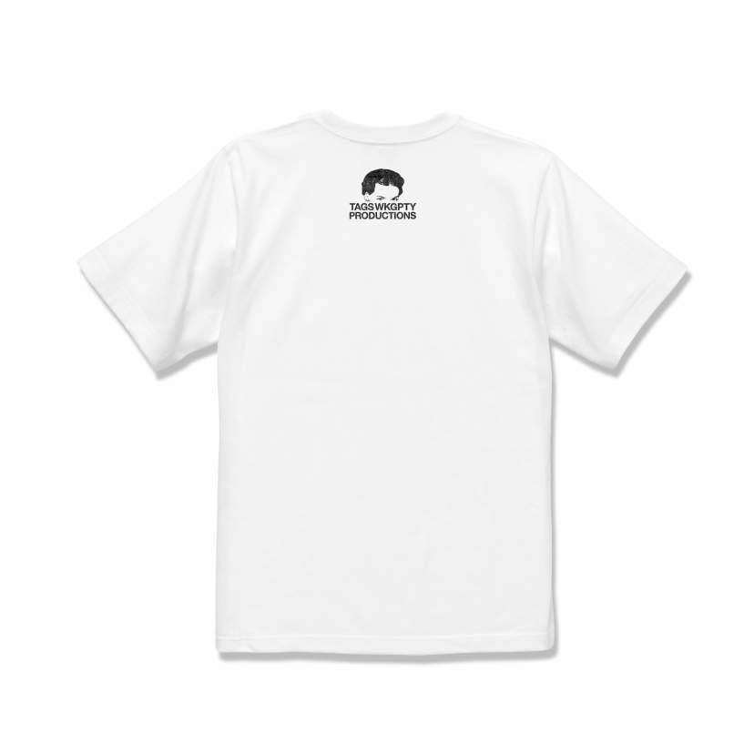 TAGS WKGPTY New Wave Tee -white - 画像2枚目