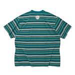 CITY COUNTRY CITY Embroidered Logo Multi Border T-shirts green 2