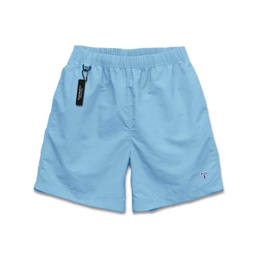 TAGS WKGPTY Nylon Shorts -sax - 画像1枚目