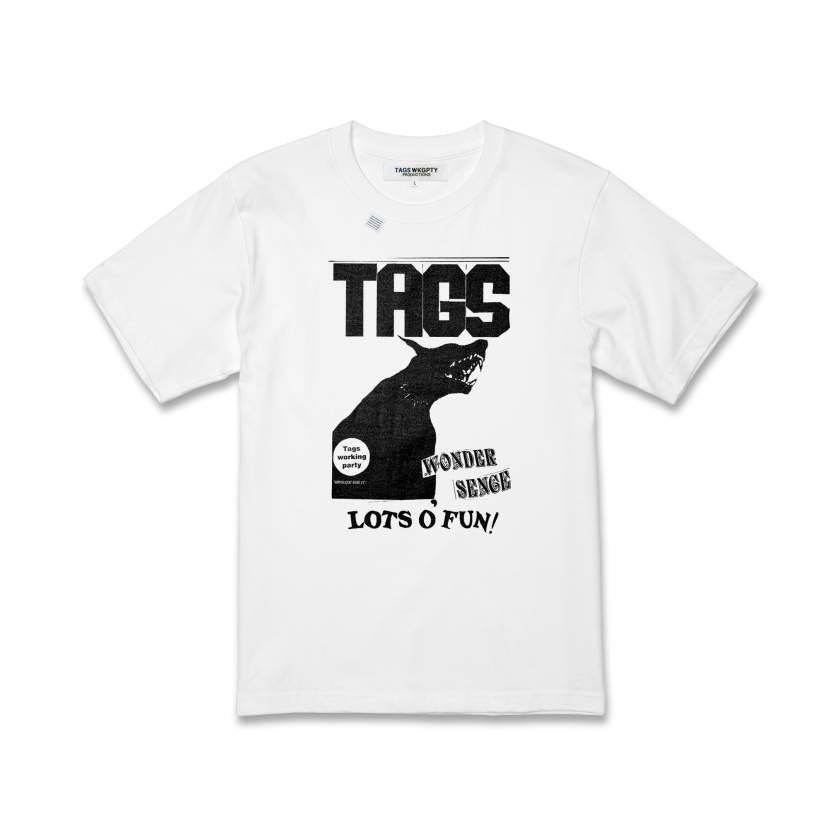 TAGS WKGPTY YSKNKZ Tee -white 1