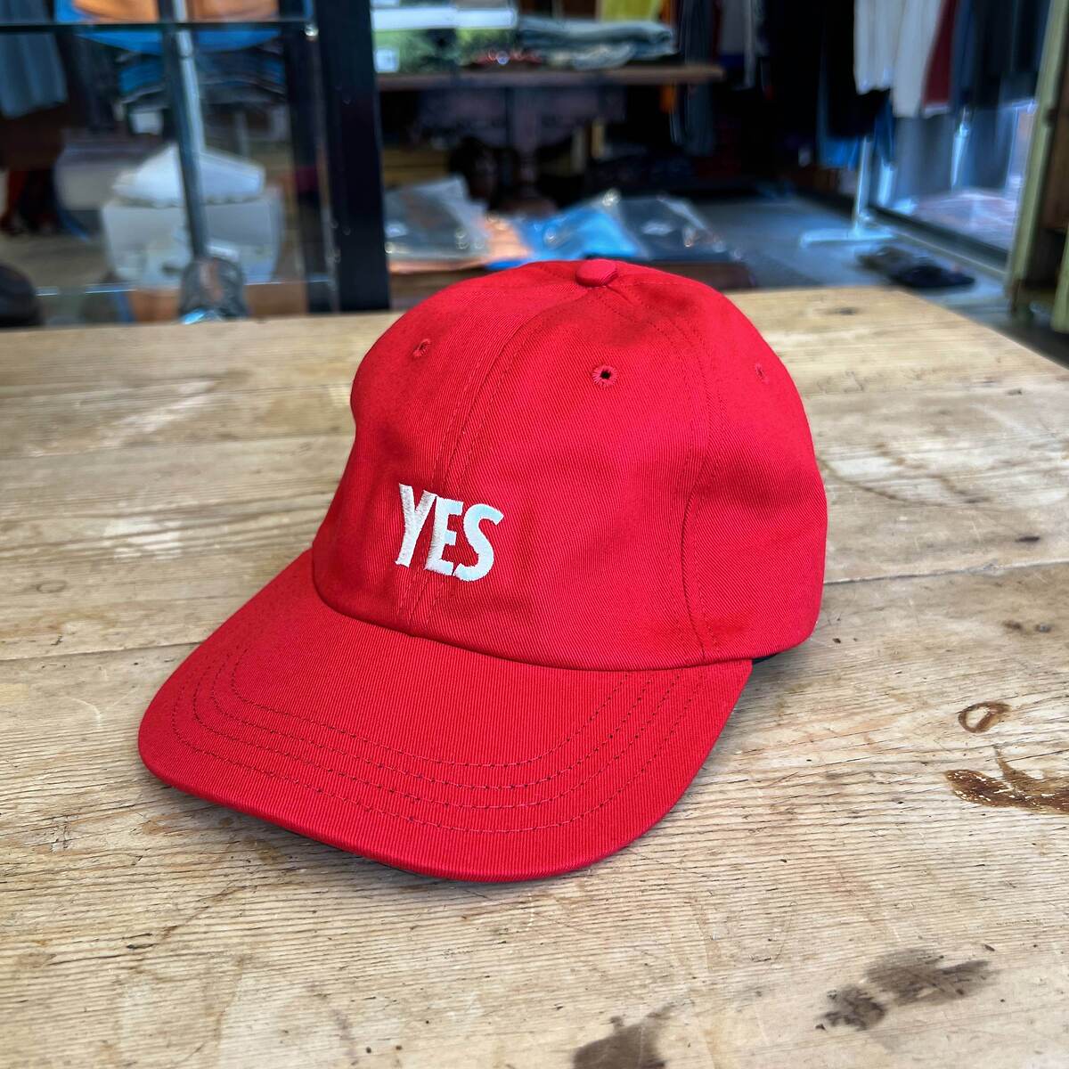 Cooperstown x DRESSSEN Baseball Cap -red 1