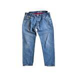 OLDPARK offset jeans blue -S 1