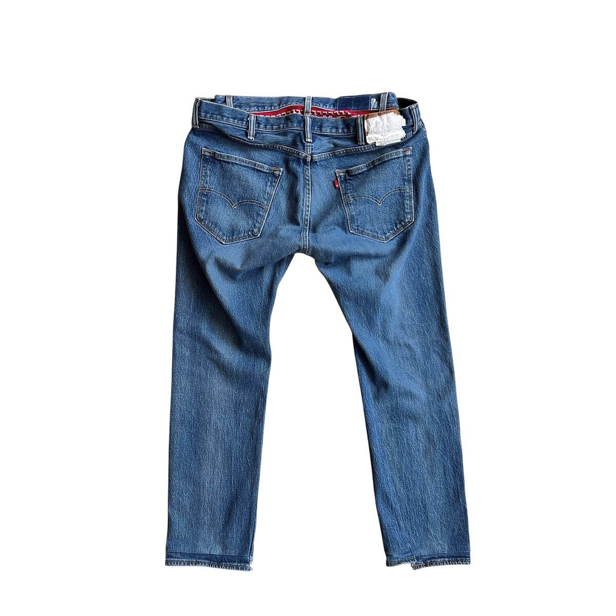 OLDPARK offset jeans blue -M - 画像2枚目