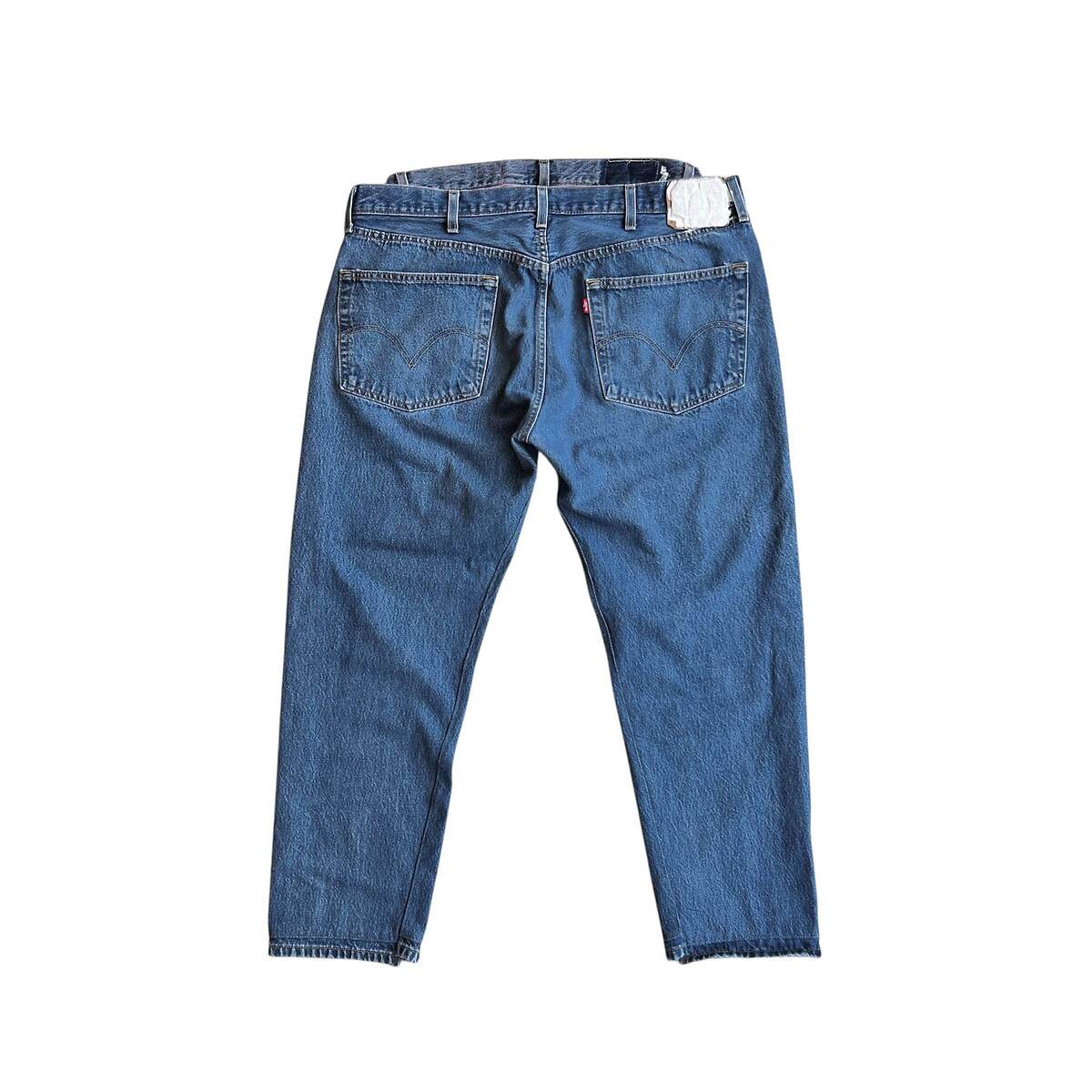 OLDPARK offset jeans blue -L - 画像2枚目