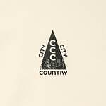 CITY COUNTRY CITY stretch crewneck -cream 3