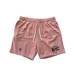 TODAY edition "NYC" sweat shorts -pink 1