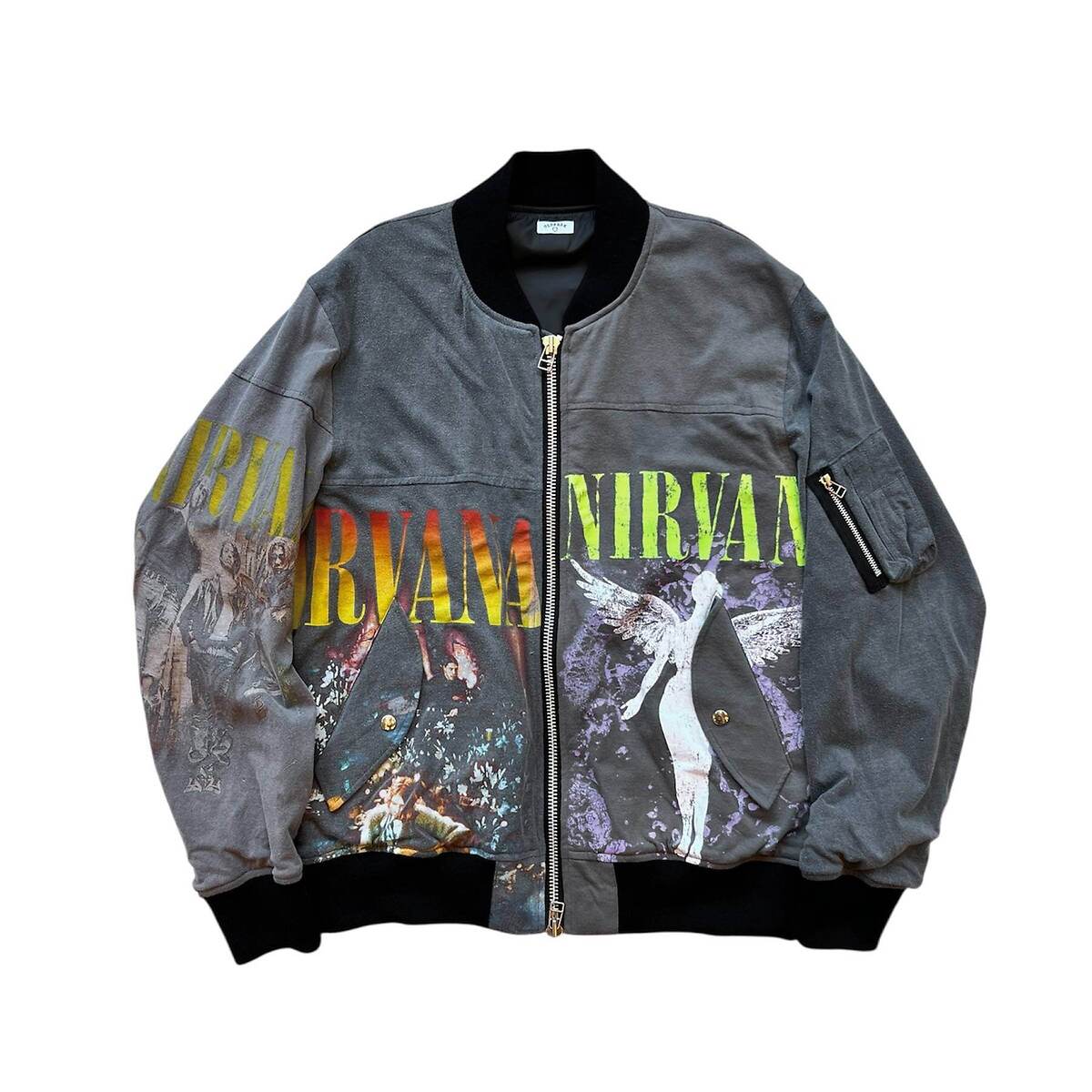 OLDPARK flight jacket tee 1
