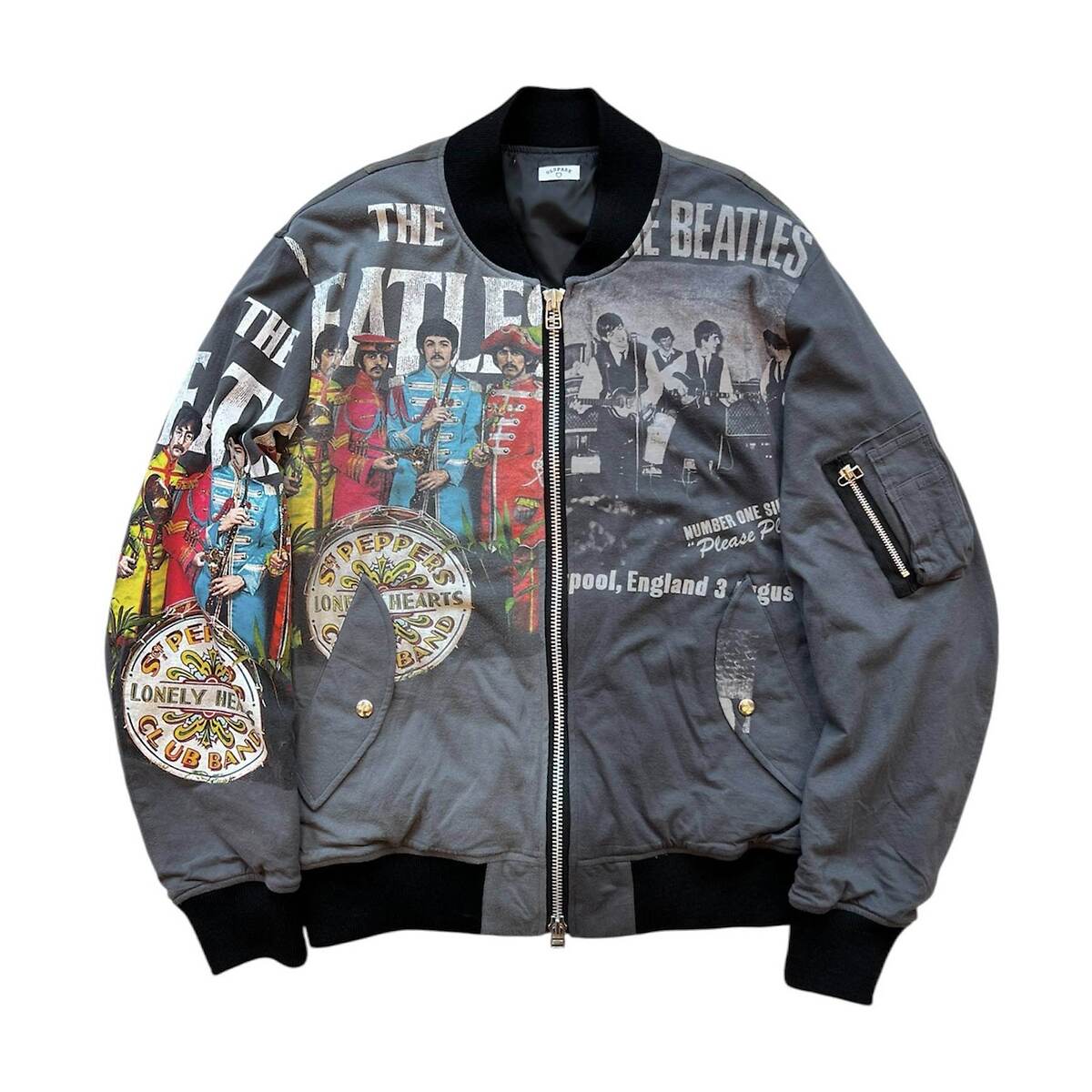 OLDPARK flight jacket tee 1