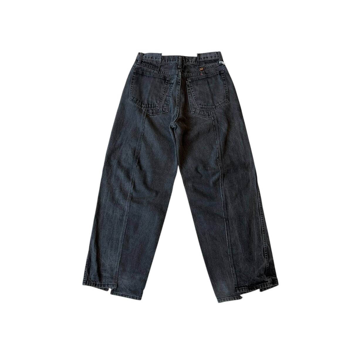 OLDPARK baggy jeans black -M - 画像4枚目