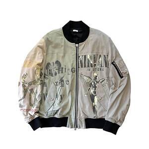 OLDPARK flight jacket tee - 画像1枚目