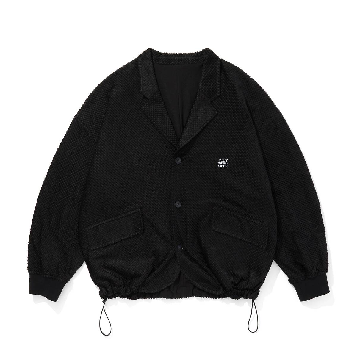 CITY COUNTRY CITY OCTA Reversible Tailored Jacket -black 1