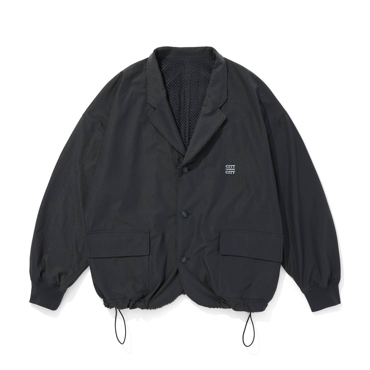 CITY COUNTRY CITY OCTA Reversible Tailored Jacket -c gray 4