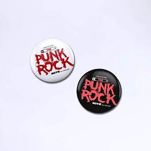 REBEL DREAD HARDWARE x TAGS WKGPTY The Punk Rock Movie Pin Button Set - 画像2枚目