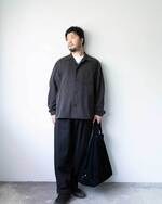 SHIRTS JACKET - Silk noil denim - 4