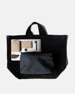 SEVEN BY SEVEN ( セブン バイ セブン ) LEATHER TOTE BAG -Cow split leather-"black" 2