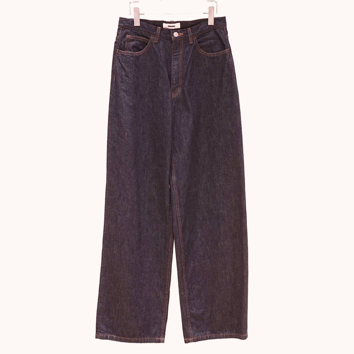 REVERBERATE "DENIM PANTS(WIDE)" ドレス ワイドデニムパンツ 1