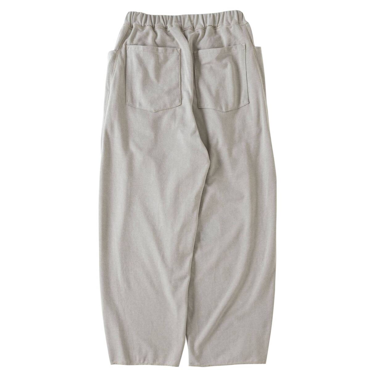 SABY "PIQUE TUCK EASY PANTS - Stone Wash -" ストーンウォッシュ スウェットパンツ - 画像2枚目