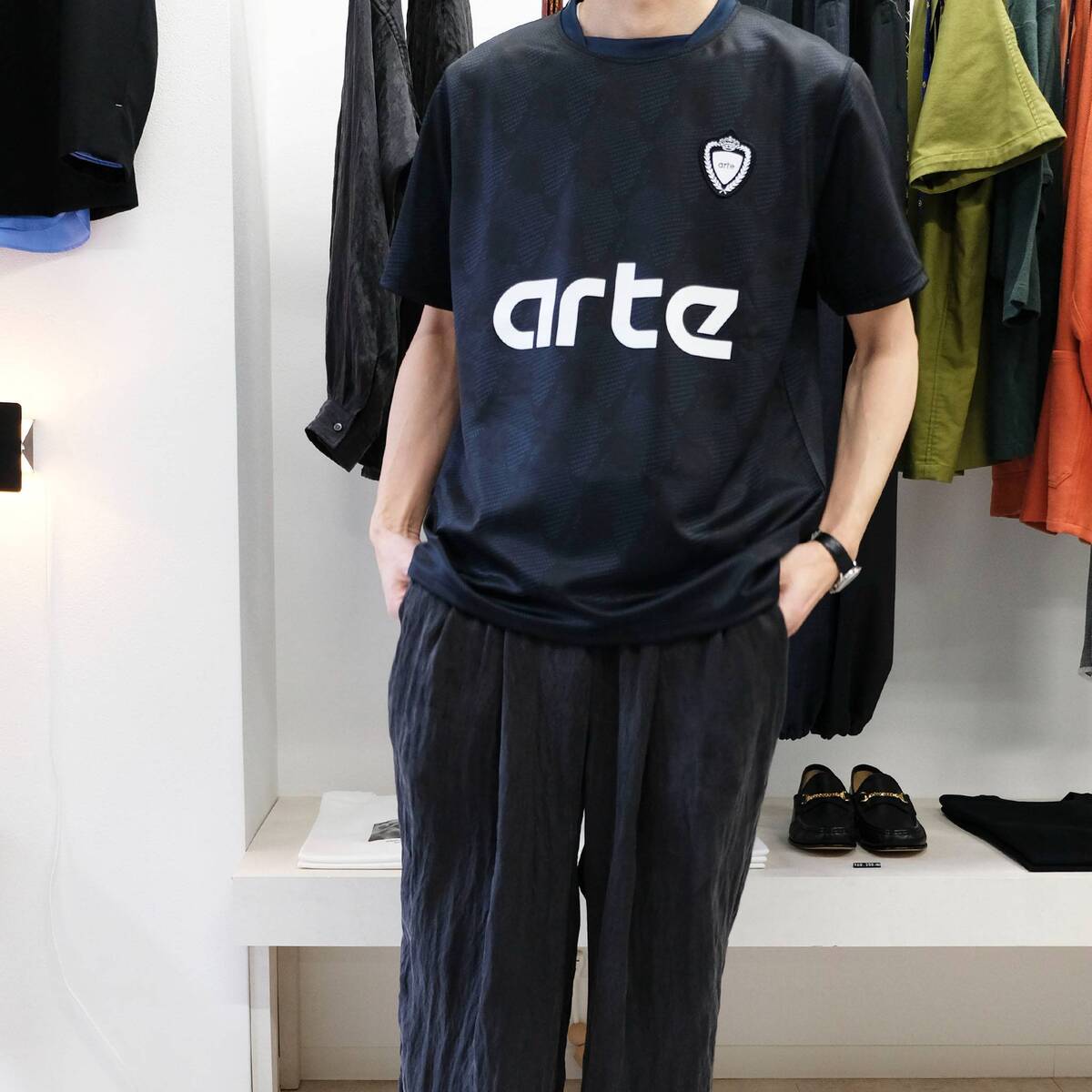 ARTE ANTWERP "GRAPHIC GAME SHIRTS" グラフィック ゲームシャツ - 画像3枚目