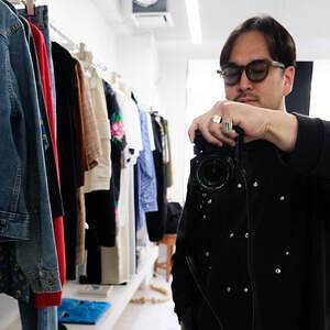 RANDY "WALKING" クリアフレーム カラーサングラス - 画像4枚目