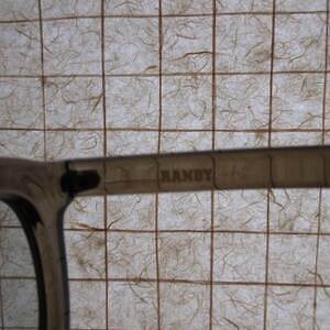 RANDY "WALKING" クリアフレーム カラーサングラス - 画像3枚目