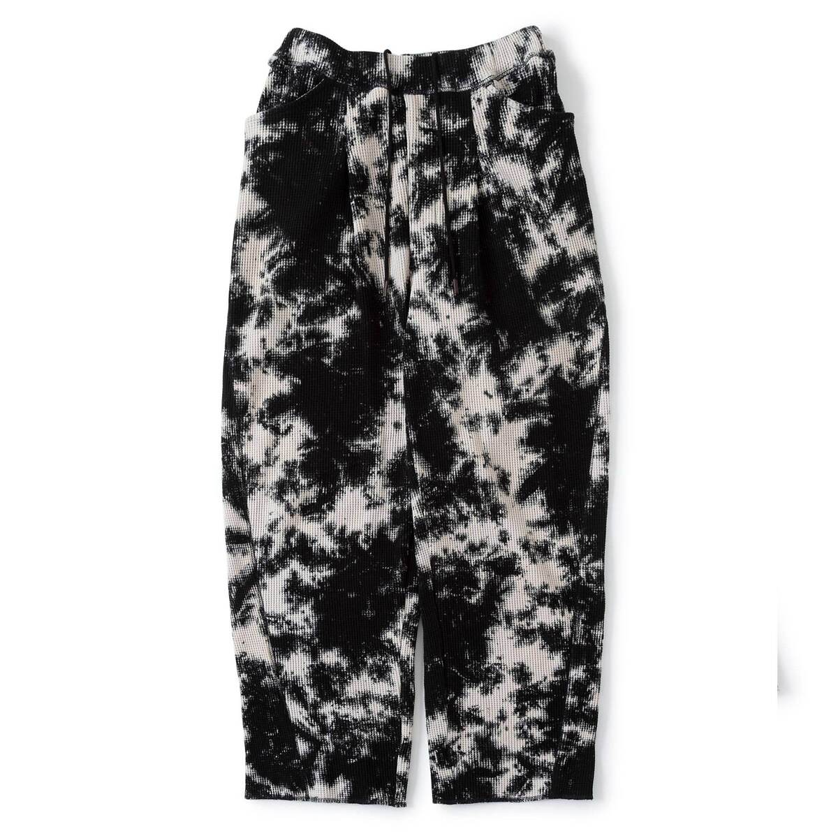 SABY "WAFFLE EASY PANTS- Smog Dyed -" ワッフル イージーパンツ 1