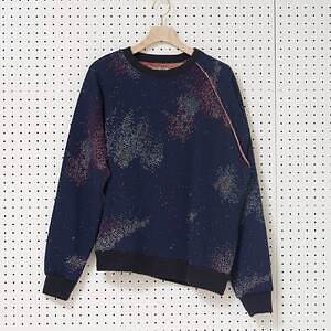 RANDY "BABBLING" アシンメトリー クルーネックスウェット - 画像2枚目