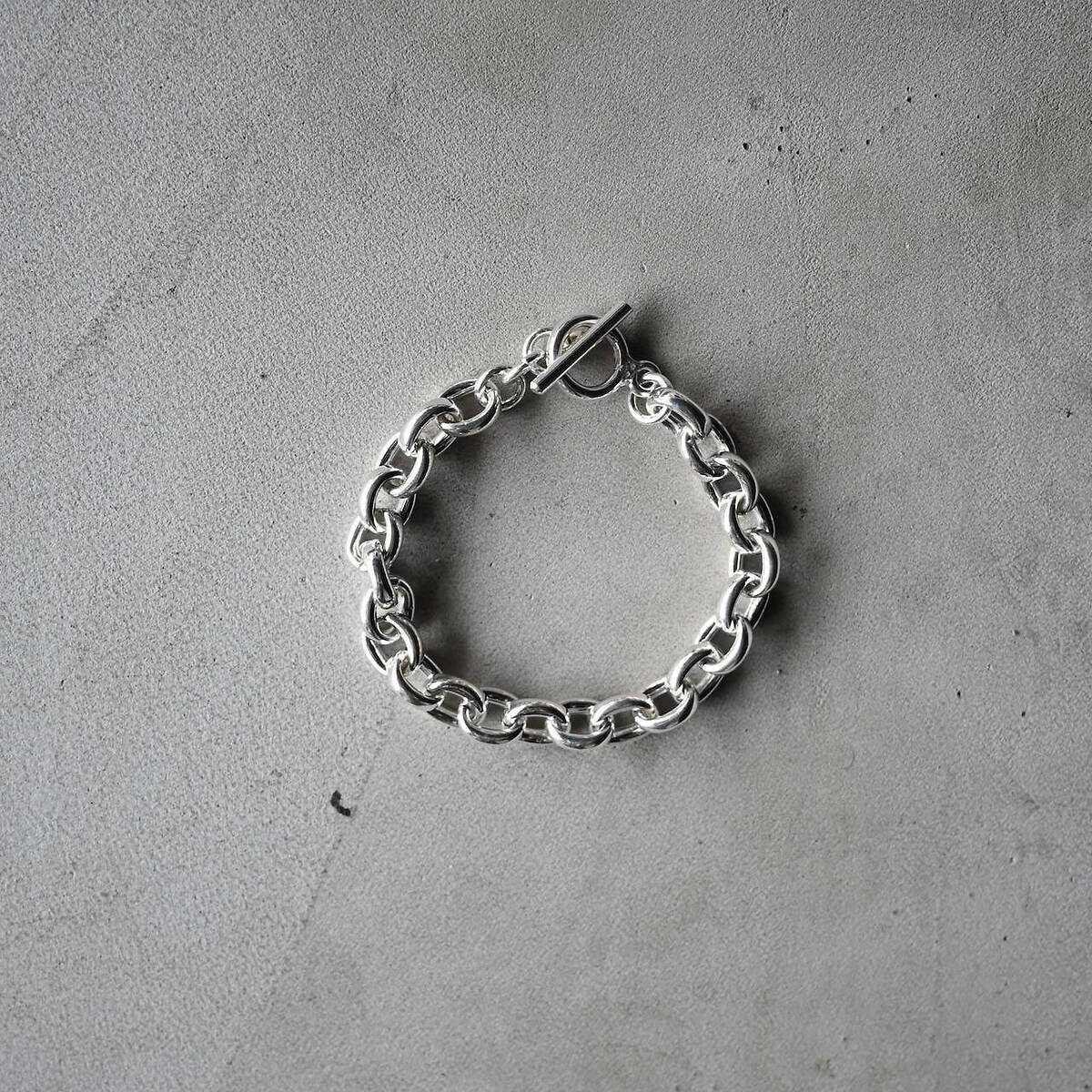 INTÉRIM(インテリム)  / TAXCO SILVER MEDIUM CHAIN BRACELET 1