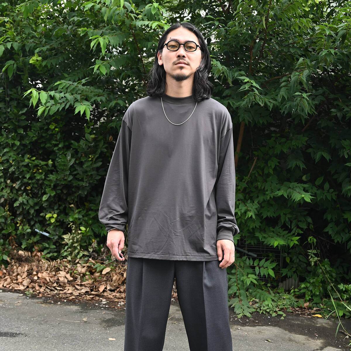 INTÉRIM / HIGH GAUGE SUVIN JERSEYE L/S TEE 1