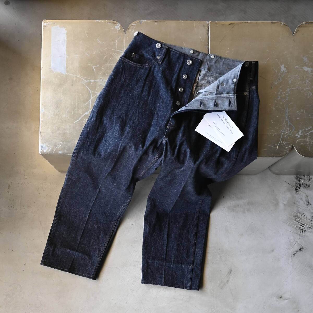  BELTLESS WAIST JEAN TROUSER"990" 1