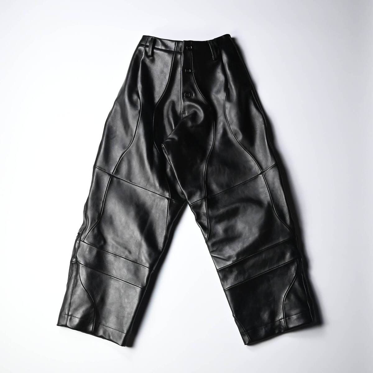Leather Coverup Pants 1
