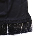 superNova. Fringe Tee -Black  superNova. Fringe Tee -Black 3