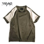 WEYEP  SUKA Pullover Shirts -Olive / Nutural 1