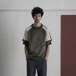 WEYEP  SUKA Pullover Shirts -Olive / Nutural 5