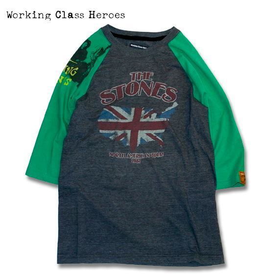 Working Class Heroes Remake Raglan Band Tee 1